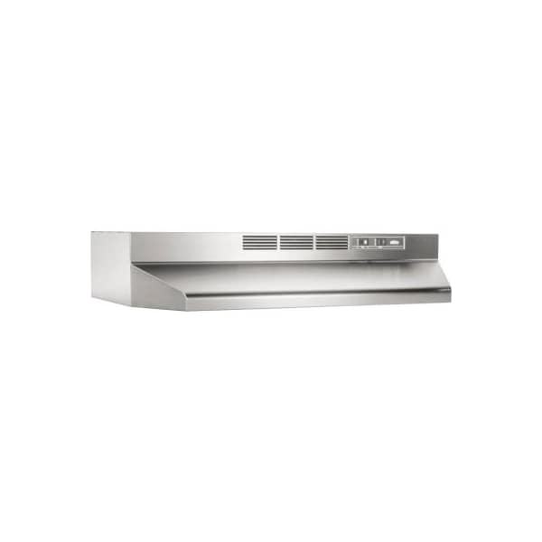 BroanNutone Broan 30 Inch Range Hood, Nonducted, 2Speed Rocker